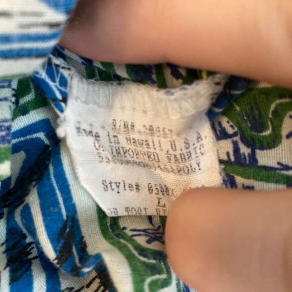 Tori Richard Honolulu Mens Large button down shirt - Picture 4 of 6